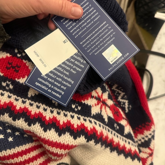 Polo by Ralph Lauren Navy Sweater - Picture 4 of 12